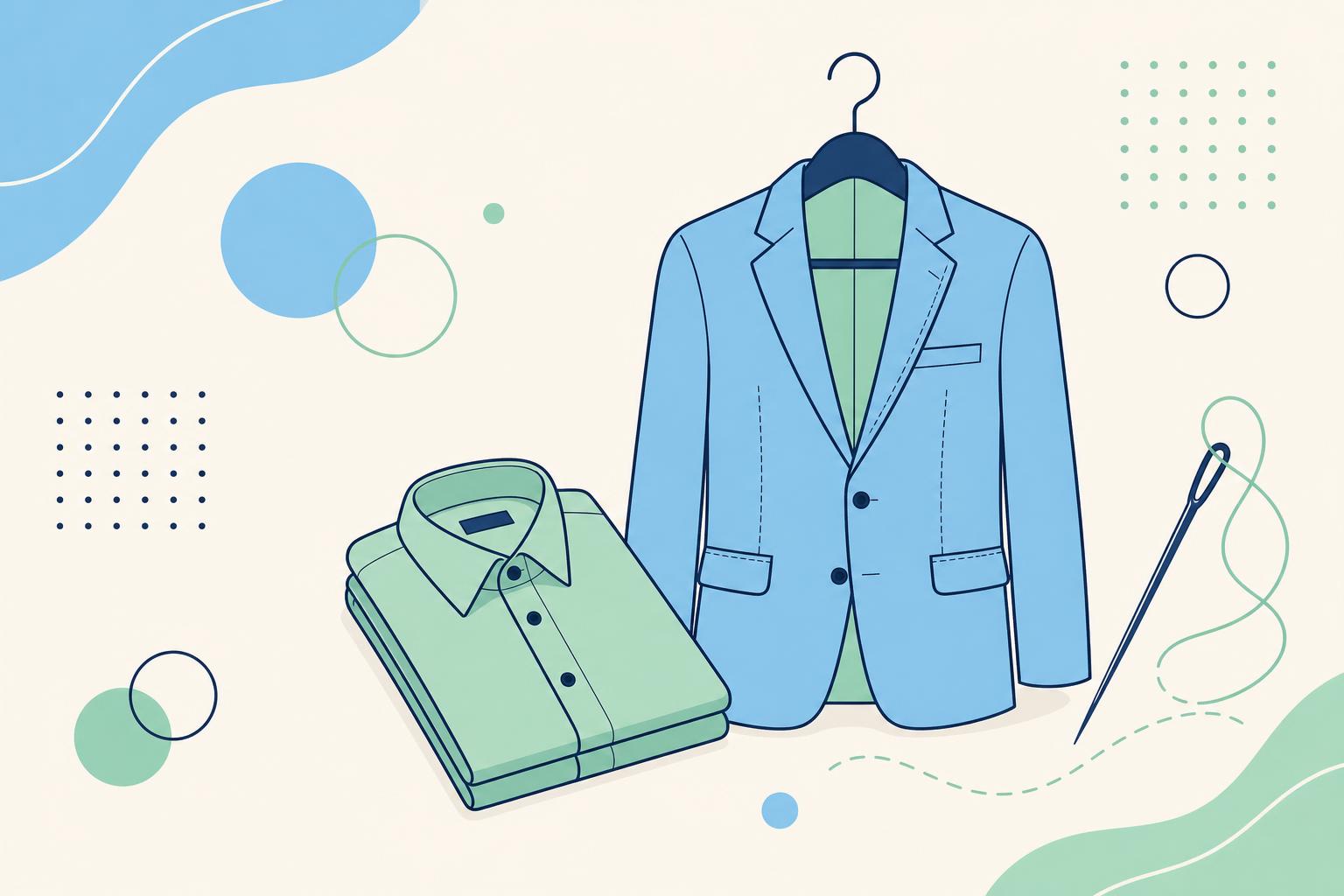 Fashion & Textiles repair illustration
