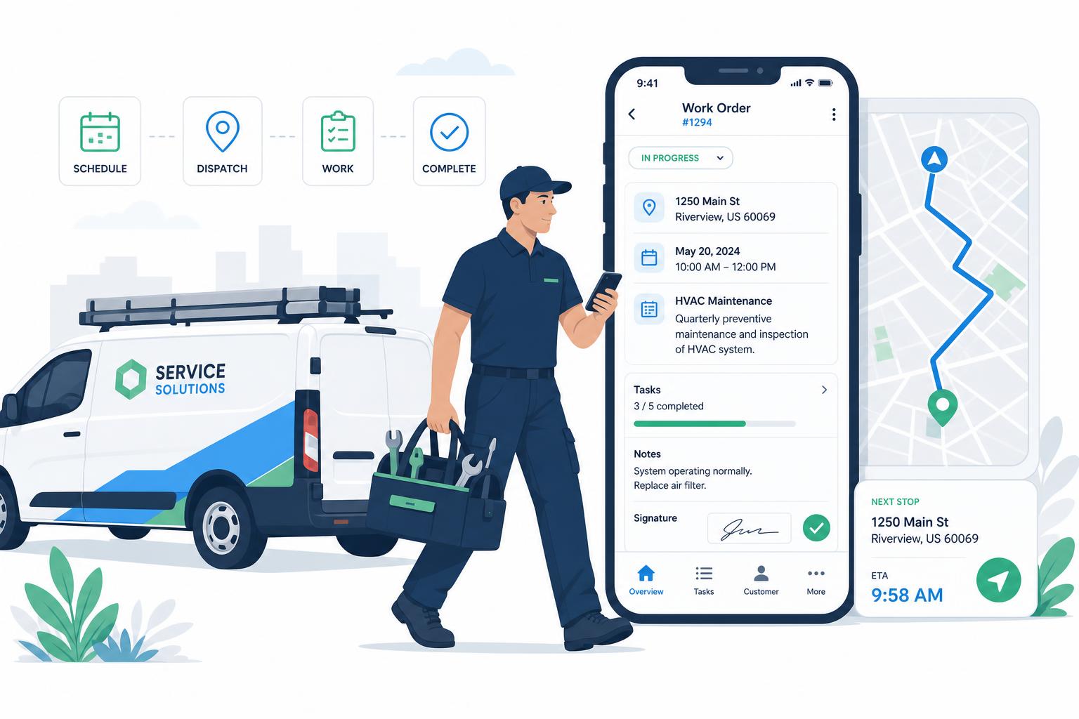 Field service illustration