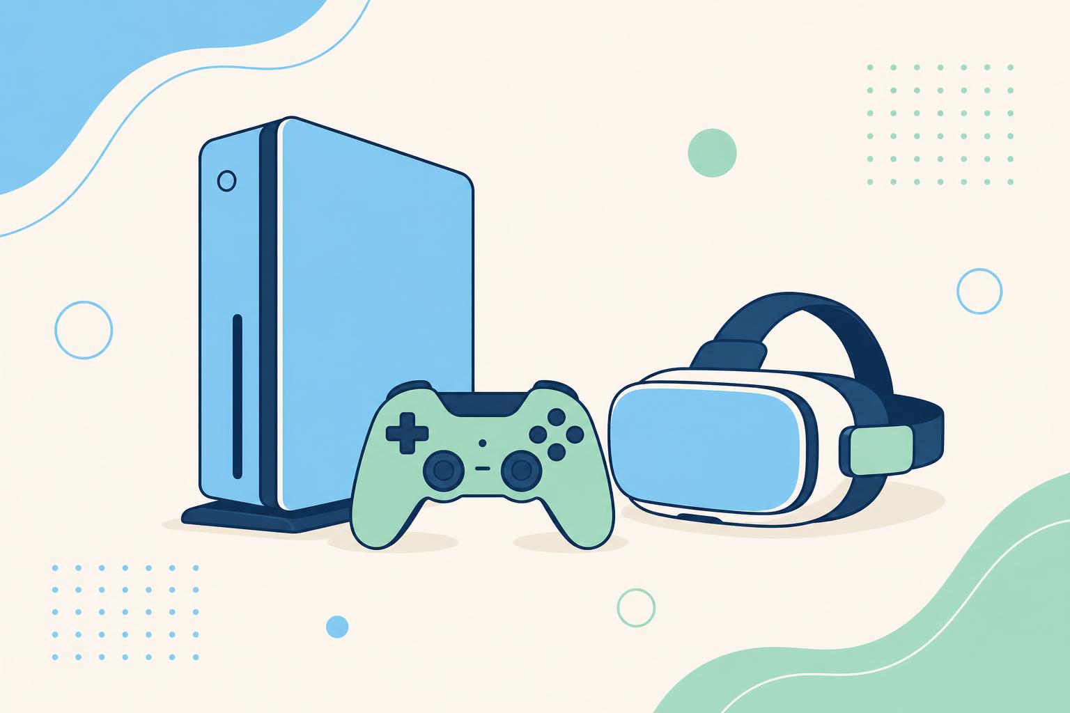Gaming & Entertainment repair illustration