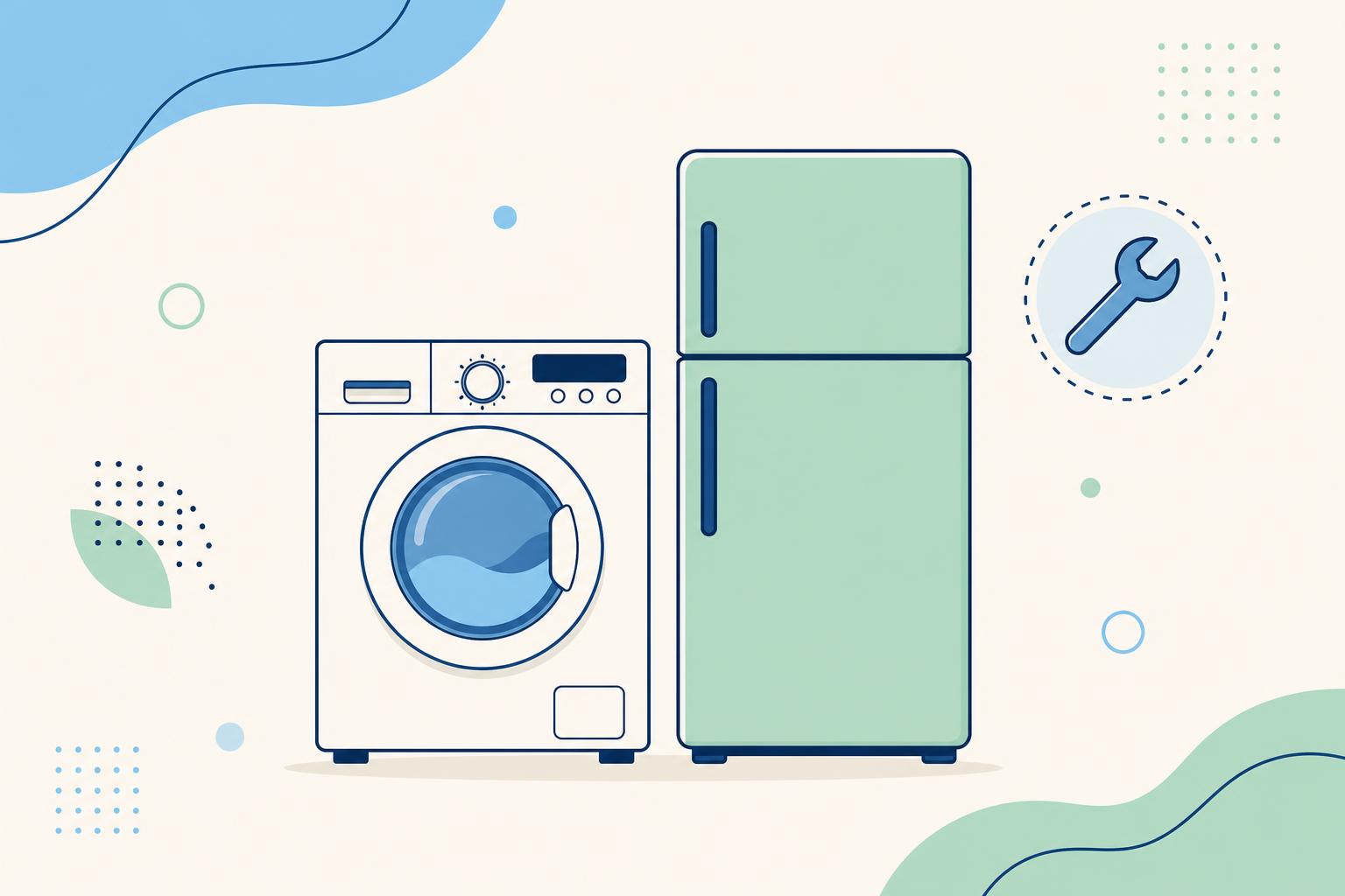Large Appliances repair illustration