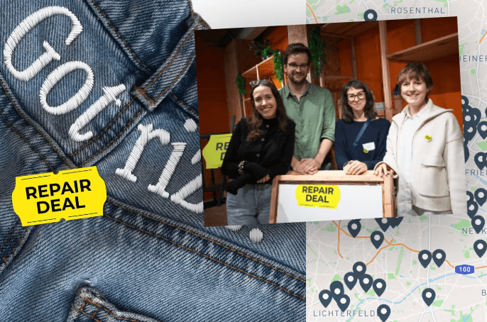 Powering Berlin's first textile repair bonus