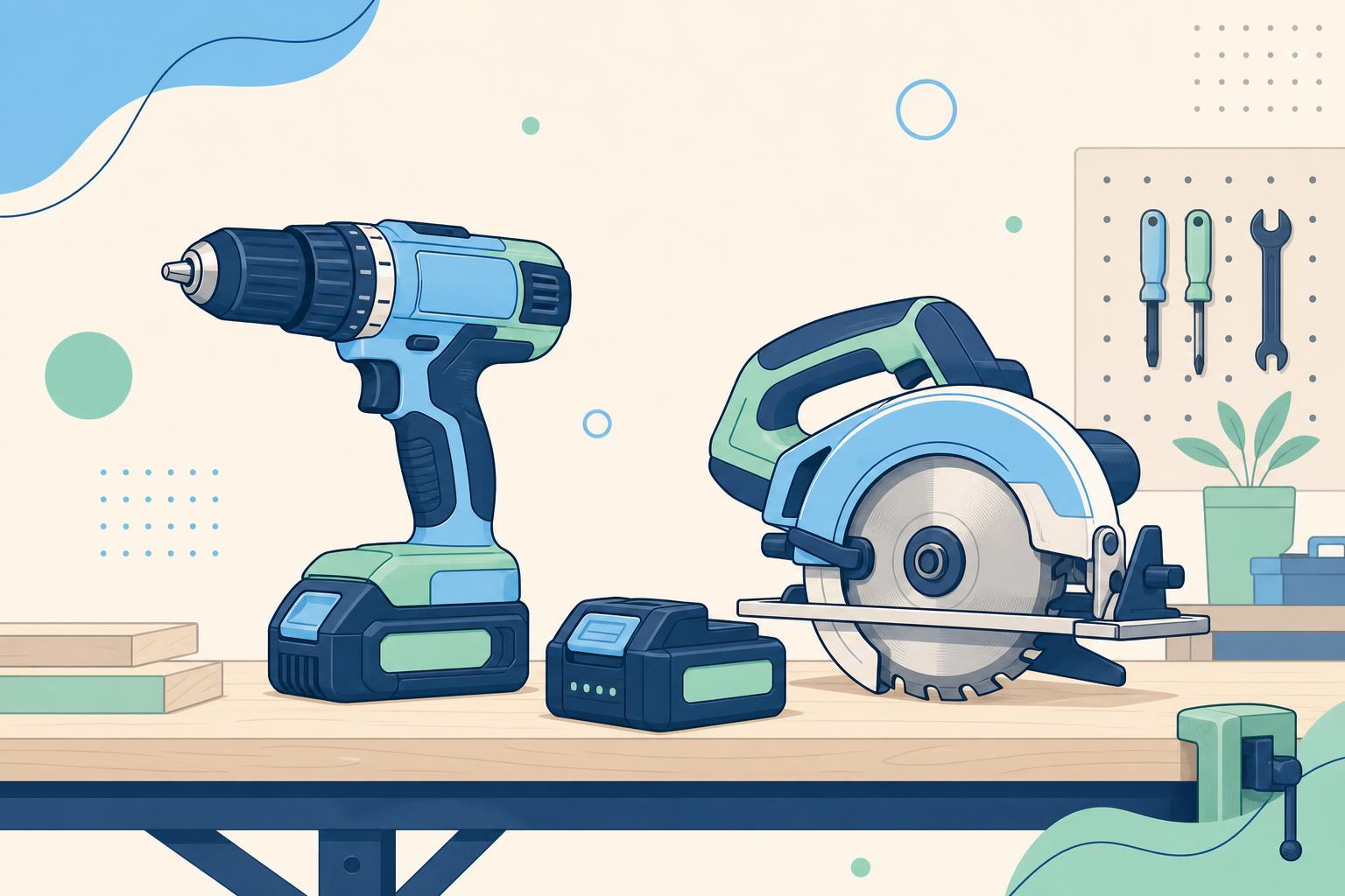 Power Tools repair illustration