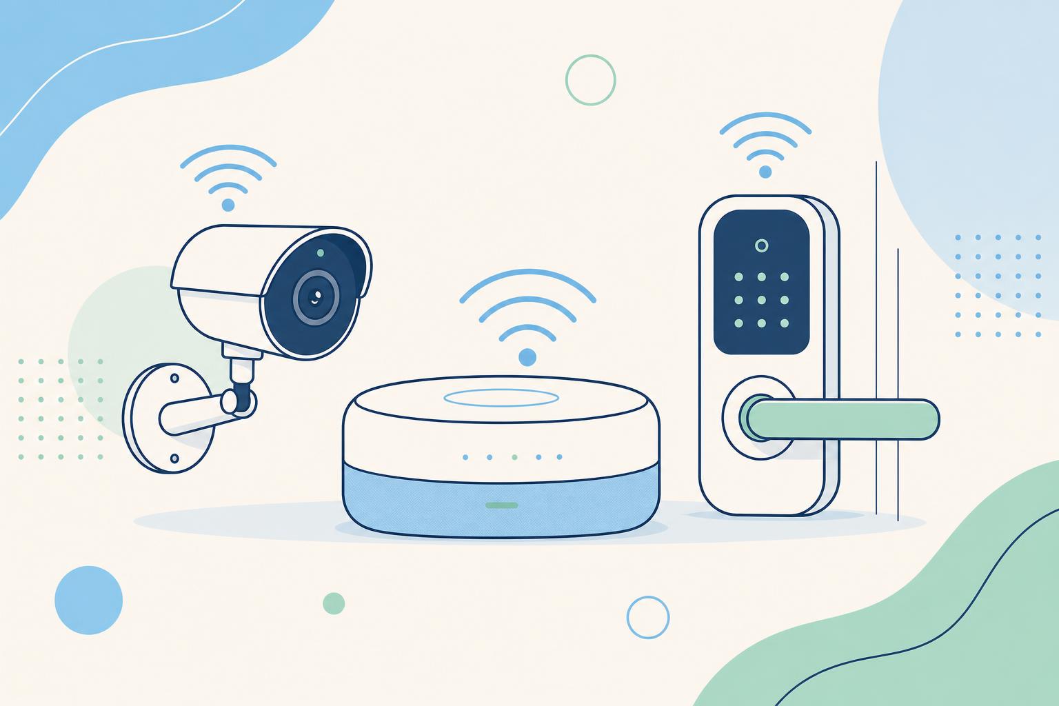 Smart Home repair illustration