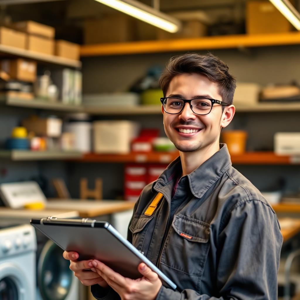 Workshop coordinator at work, FixFirst