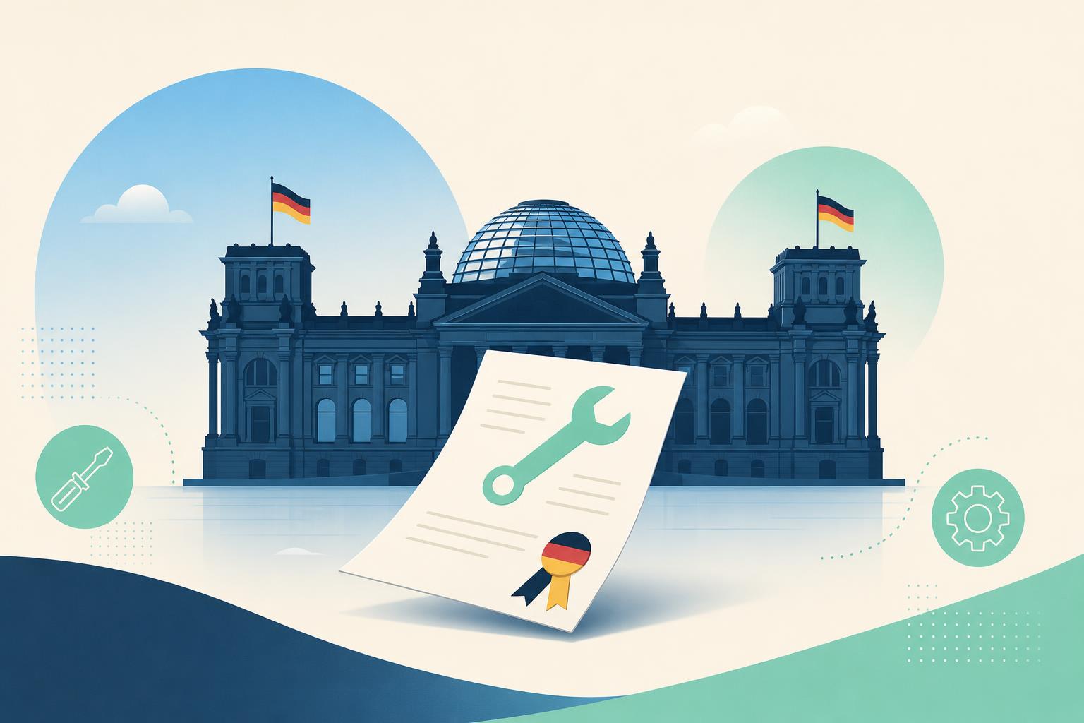 Germany's Right to Repair draft law — what the Bundestag bill means and what comes next